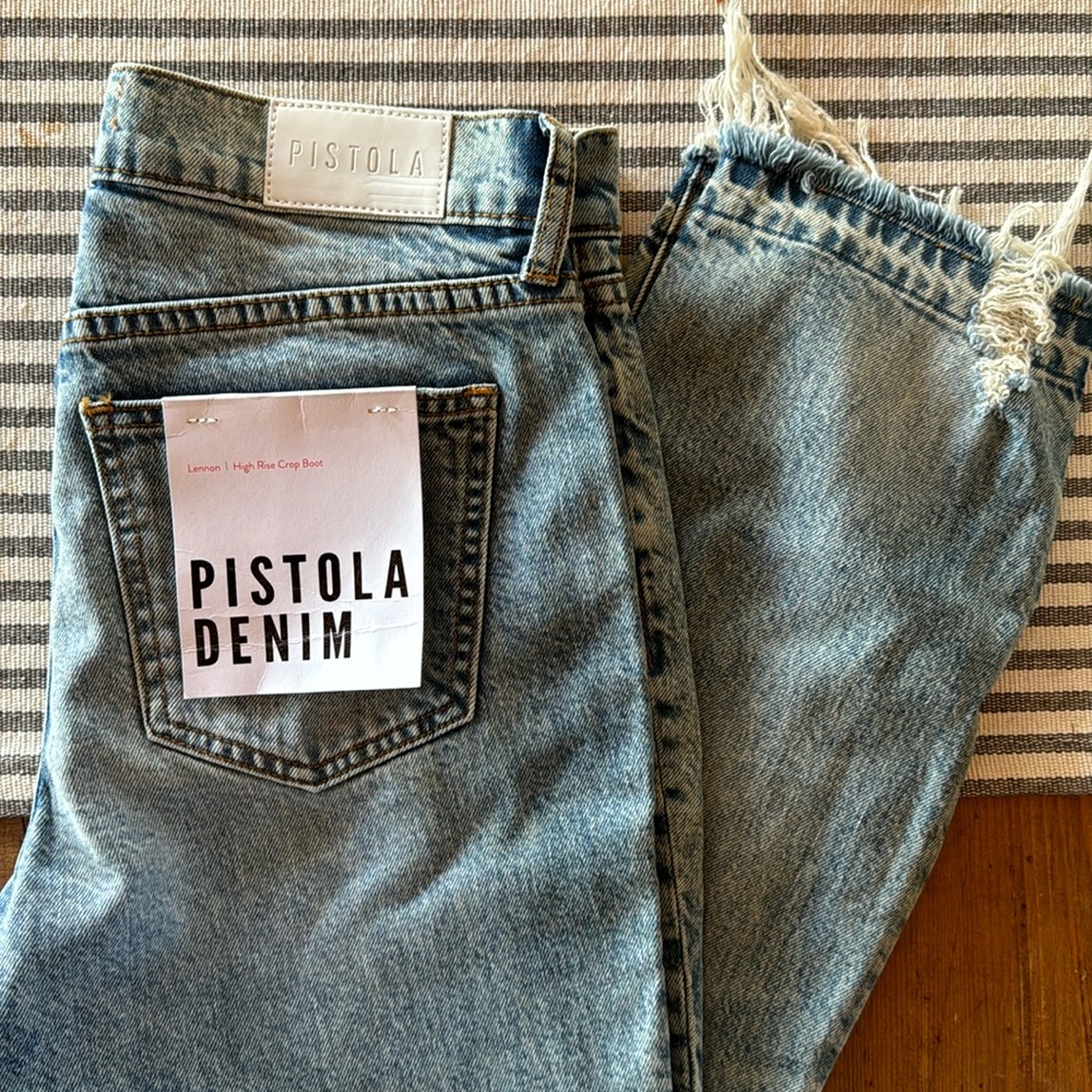 Pistola Lennon High Rise Crop Boot